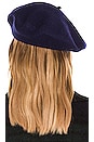 view 2 of 3 Classic Wool Beret in Navy