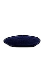 view 3 of 3 Classic Wool Beret in Navy