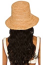 view 2 of 3 Chic Crochet Bucket Hat in Natural
