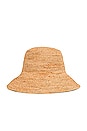 view 3 of 3 Chic Crochet Bucket Hat in Natural
