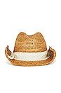 view 2 of 4 Rissa Cowgirl Hat in Toast
