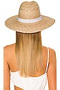 view 2 of 3 Go To Continental Hat in Natural & Ivory