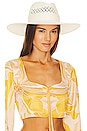 view 1 of 3 Luxe Packable Sun Hat in Bleach
