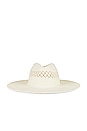 view 2 of 3 Luxe Packable Sun Hat in Bleach