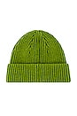 view 2 of 2 Match Rib Beanie in Green