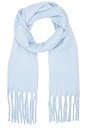 view 2 of 3 Chic Solid Scarf in Ice Blue