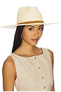 view 1 of 3 Xl Jill Panama Hat in Natural & Tobacco
