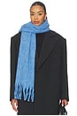 view 1 of 3 Cozy Solid Scarf in Bright Denim
