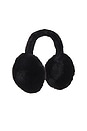view 3 of 3 Faux Fur Earmuff in Black