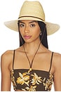 view 1 of 4 Willow Mini Surfer Fedora Hat in Natural