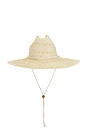 view 3 of 3 Clarissa Surfer Hat in Natural