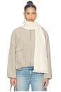 view 1 of 3 Toasty Stretch Scarf in Ivory