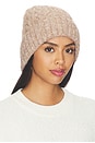 view 1 of 3 Alpine Cable Beanie in Taupe