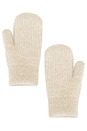 view 2 of 2 Fleecey Lined Mitten in Oatmeal