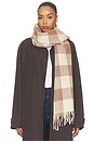 view 1 of 3 Foundry Check Scarf in Ivory Combo