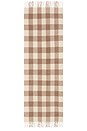 view 4 of 3 Foundry Check Scarf in Ivory Combo