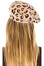 view 2 of 3 Leopard Beret in Natural