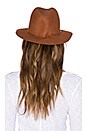 view 3 of 4 Avery Modern Hat in Rust & Rust Cord