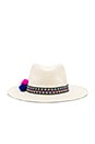 view 3 of 3 Havana Hat in Natural & Multi