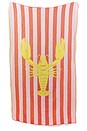 view 2 of 2 Novelty Towel in Lobster