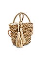 view 3 of 5 Petite Seagrass Tote in Natural