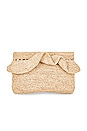 view 3 of 5 Ruffle Clutch in Neutral