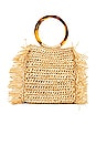 view 3 of 5 Tort Fringed Bag in Natural