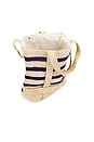 view 5 of 5 Original Straw Traveler Bag in Natural & Navy