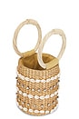 view 4 of 4 Leah Gem Bag in Natural