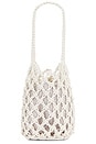 view 1 of 4 Elodie Fisherman Bag in White