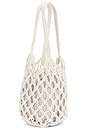 view 3 of 4 Elodie Fisherman Bag in White