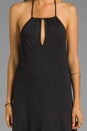 view 5 of 5 High Low Halter Neck Dress in Black