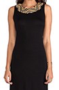 view 5 of 6 High Low Embellished Dress in Black