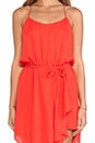 view 4 of 4 Racerback Tank Dress in Tomato Red