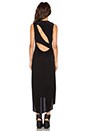 view 3 of 3 Back Cut-Out Dress in Black