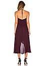 view 3 of 3 Halter Wrap Dress in Fig