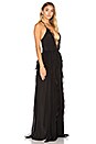 view 2 of 3 Waterfall Gown in Black
