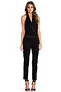 view 1 of 3 Tux Jumpsuit with Low Back in Black
