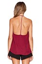view 3 of 4 CAMISETA TIRANTES ELEGANTE in Wine