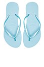 view 1 of 5 Slm Flip Flop in Ice Blue