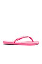 view 2 of 2 Slim Flip Flop in Shocking Pink