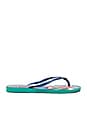 view 2 of 2 Slim Tropical Sandal in Mint Green