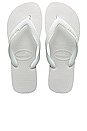 view 1 of 4 Top Sandal in White