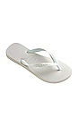 view 3 of 4 Top Sandal in White