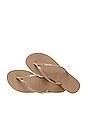 view 4 of 4 You Metallic Flip Flop in Rose Gold