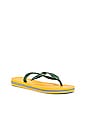 view 3 of 5 TONGS BRAZIL in Banana Yellow