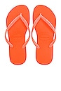 view 1 of 5 Slim Flip Flop in Coral Chic