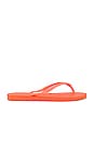 view 2 of 5 Slim Flip Flop in Coral Chic