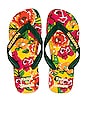 view 1 of 5 Farm Rio Sandal in Multi Florals