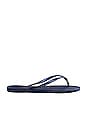 view 2 of 3 Slim Flip Flop in Navy Blue